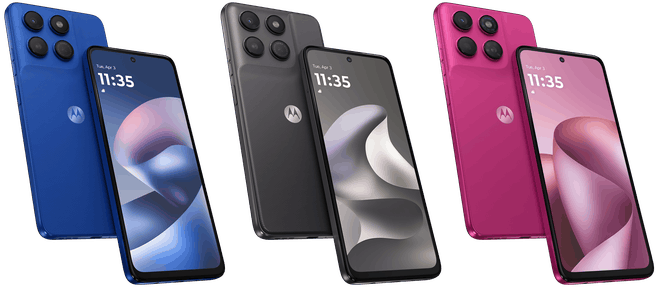 V.l.n.r: moto g37, g37 power, g47