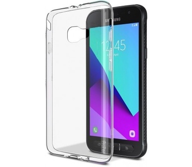 qMust Samsung Galaxy Xcover 4 Flexibel Hoesje Transparant