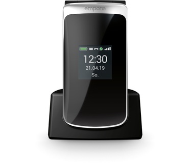 emporia TOUCHsmart Zilver, Zwart