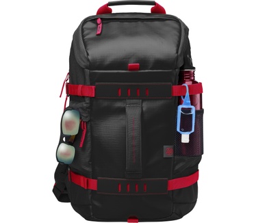 HP 15.6 Odyssey Backpack Rood, Zwart