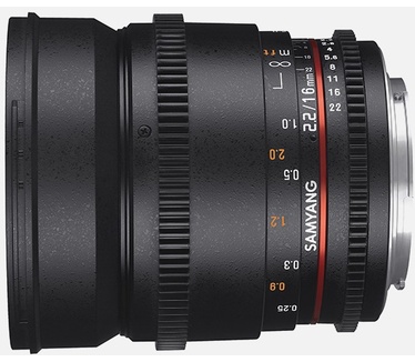 Samyang Optics 16mm T2.2 VDSLR  ED AS UMC CS II