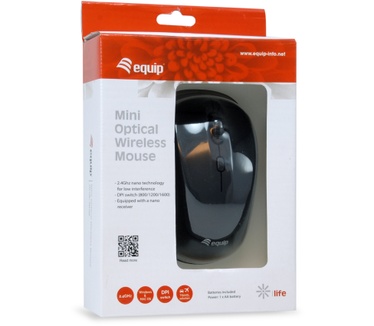 Equip Mini Optical Wireless Mouse