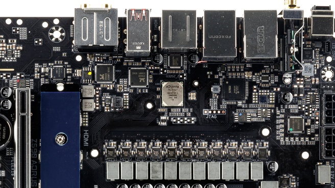 ASUS, Gigabyte en MSI bieden 10Gb-ethernet door middel van een Aquantia-netwerkcontroller.