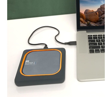 WD My Passport Wireless SSD 2TB Zwart