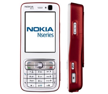 Nokia N73 Rood