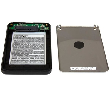 Startech.com Versleutelde SATA III behuizing voor 2,5 inch harde schijf USB 3.0