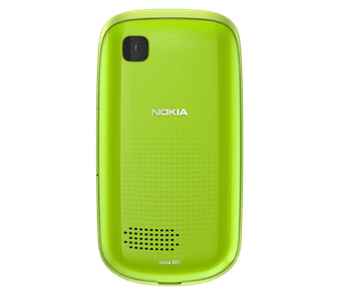 Nokia Asha 201 Groen