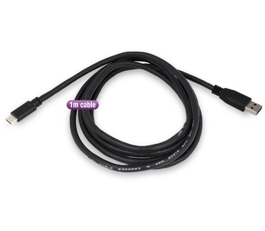 Ewent EW9649 USB 3.1 Gen1 (USB 3.0) Type-C to Type-A connection cable 1m