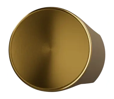 Bold Outside Knob Messing