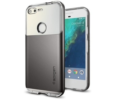 Spigen Neo Hybrid Crystal Google Pixel Case - F14CS20892 - Gunmetal