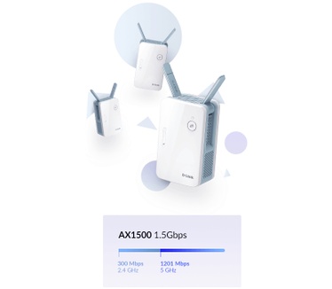 D-Link AX1500 Mesh Range Extender
