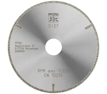 PFERD Diamond cut-off wheels shape 1A1R GAG