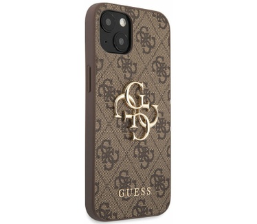 Guess 4G Metal Logo Back Case - Apple iPhone 13 (6.1") - Bruin Bruin