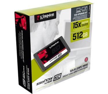 Kingston SSDNow KC400 512GB + Upgrade Kit