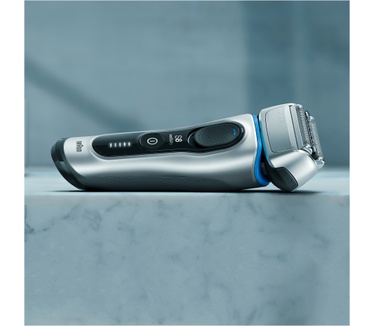 Braun Series 8 8330s Volgende Generatie Elektrisch Scheerapparaat, Stoffen Etui, Zilver