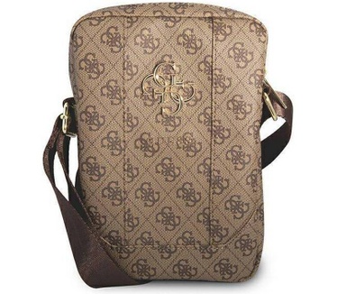 Guess 4G Metal Logo Universele Tablet Tas (8 Inch) - Bruin Bruin