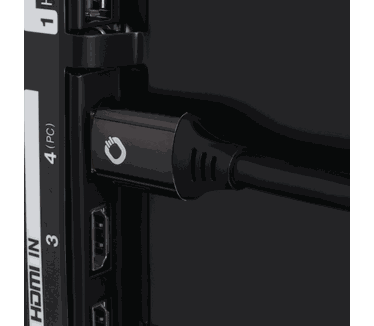 OEHLBACH Black Magic MKII - 8K Ultra High-Speed HDMI-kabel - 8K FUHD 60Hz 4320p / 4K 120Hz 2160p - 48Gbit/s (21:9 Cinema, 3D, Dolby Vision, Dynamic HDR 10+, VRR, eARC, UHD2) - 2 meter zwart