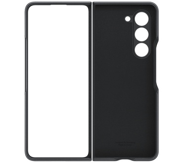 Samsung Galaxy Z Fold5 Vegan Leather Case Zwart