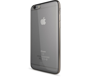 BeHello iPhone 6 / 6S Gel Case Transparent Chrome Edge Gold