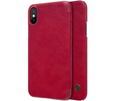 Nillkin Qin Series Book Case Apple iPhone XS Max (6.5'') - Rood  Rood