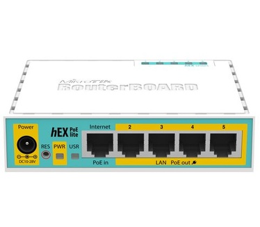 MikroTik hEX PoE lite