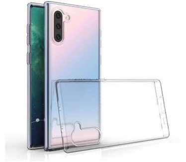 qMust Samsung Galaxy Note 10 Flexibel Hoesje Transparant