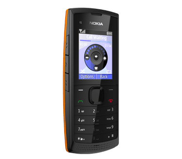 Nokia X1-00 Zwart