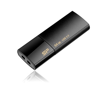 Silicon Power 128GB USB 3.0 Disk Blaze B05, Black 128GB Zwart