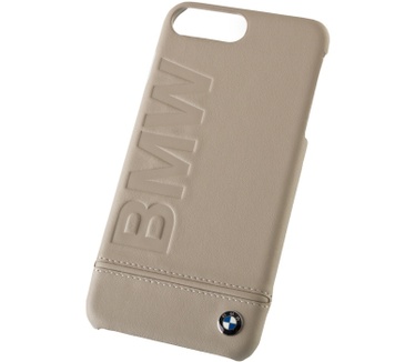 BMW Imprint Leather HardCase - Apple iPhone 7 Plus (5.5") - Taupe