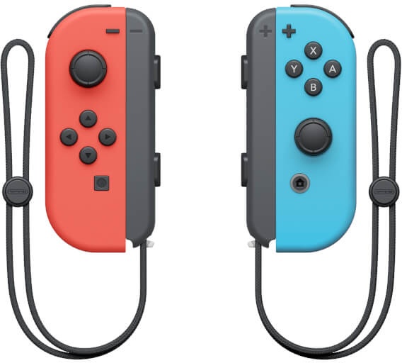 Nintendo Joy-Con Controllers Paar (rood/blauw) + Snipperclips Blauw, Rood