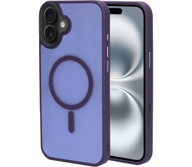 Mobiparts Hardcover Apple iPhone 16 Plus Satin Purple (Magsafe Compatible)