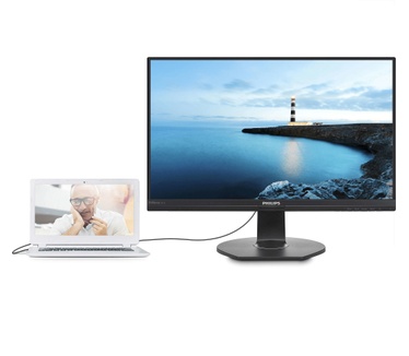 Philips 241B7QUPBEB Zwart