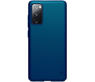 Nillkin Frosted Shield Hard Case - Samsung Galaxy S20 FE - Blauw Blauw