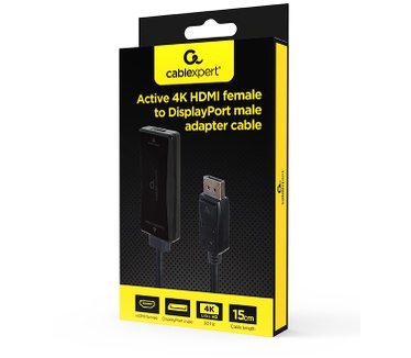 Gembird A-HDMIF30-DPM-01 Zwart