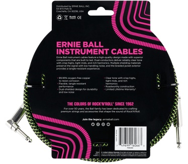 Ernie Ball P06066 Groen, Zwart