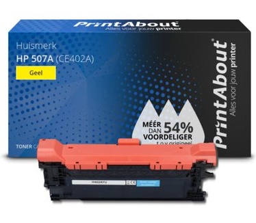 PrintAbout Huismerk HP 507A (CE402A) Toner Geel