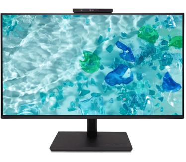 Acer Vero B327QK B1, met 90W USB-C hub, gigabit ethernet, webcam Zwart