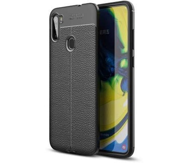 Just in Case Samsung Galaxy A11 Back Cover Zwart