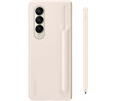 Samsung Galaxy Z Standing Cover met S-Pen Galaxy Z Fold 4 - Roze Roze