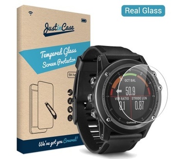 Just in Case Tempered Glass Garmin Fenix 3 HR