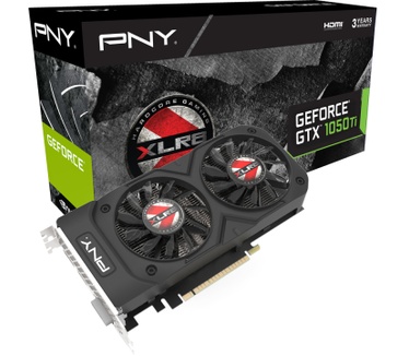 PNY GeForce GTX 1050 Ti 4GB XLR8 OC