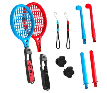 Oniverse Pack de 12 accessoires pour Nintendo Switch
