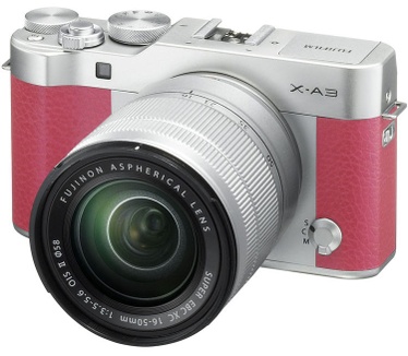 Fujifilm X-A3 + XC 16-50mm f/3.5-5.6 OIS Roze