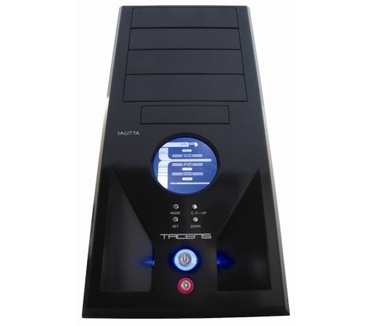 Tacens Sagitta (ATX, Geen PSU, Zwart, LCD)
