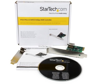 Startech.com StarTech PCI Express 2.0 SATA III RAID Controller
