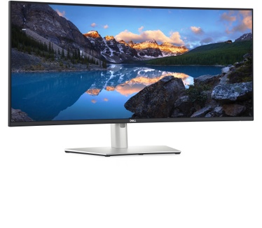 Dell UltraSharp U3824DW Zilver, Zwart