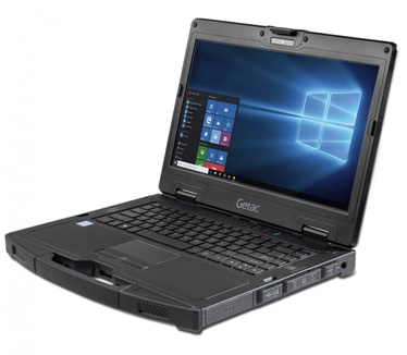 Getac S410 G3 1366x768 pixels, Intel Core i5, 1.6GHz, RAM: 16 GB, SSD: 256 GB, USB (4x), Bluetooth, Ethernet, Wi-Fi (802.11ac), audio, HDMI, SD-Slot, keypad (QWERTY), IP53, Win 10 Professional, incl.: power supply unit, power cable (EU, UK), battery, 4200