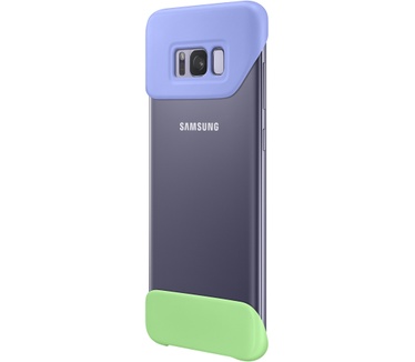 Samsung Galaxy S8 Plus 2Piece Cover - Blauw/Groen