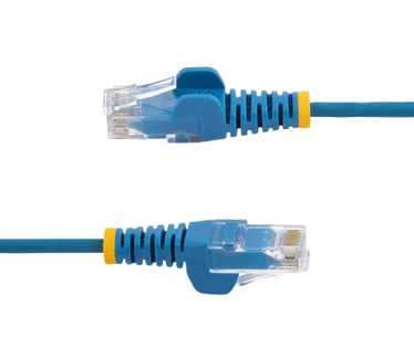 Startech.com 7m Dunne CAT6 Ethernet Kabel, Blauw, Snagless, 100W PoE, UTP, LSZH, 28AWG Pure Koperdraad, Slim RJ45 Netwerk Patchkabel met Trekontlasting, Fluke Getest