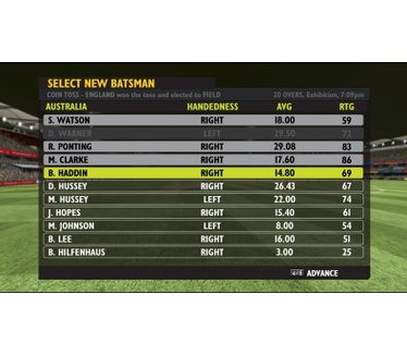 Ashes - Cricket 2009, PC